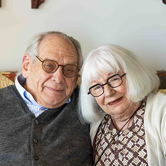 Don and Sandra Aronoff. Links to their story