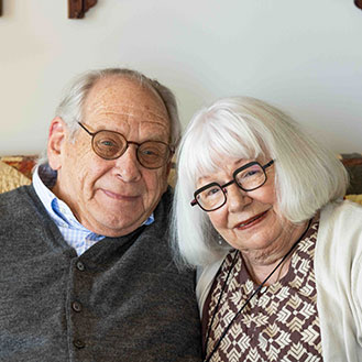 Don and Sandra Aronoff. Link to their story